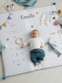 Linge de maison et décoration-Linge de lit bébé-Tapis photo bébé personnalisable