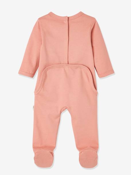 Set met 2 pyjama's voor pasgeboren baby's van biologisch katoen donker rozenhout - vertbaudet enfant 
