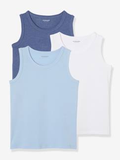 Set van 3 onderhemdjes voor jongens  - vertbaudet enfant