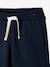 Lot de 2 bermudas garçon en molleton lot encre+lot rouge+vert sauge - vertbaudet enfant 