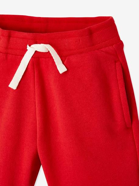 Lot de 2 bermudas garçon en molleton lot encre+lot rouge+vert sauge - vertbaudet enfant 