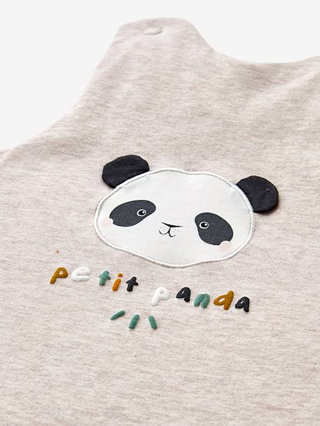 Gigoteuse Panda HANOÏ gris chiné - vertbaudet enfant 
