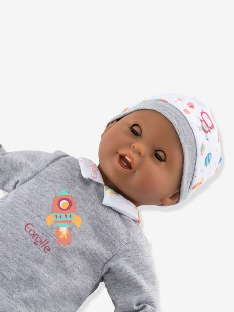 Knuffelpop Baby Marius COROLLE grijs - vertbaudet enfant 