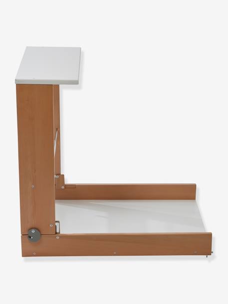 Table à langer murale naturel/blanc - vertbaudet enfant 