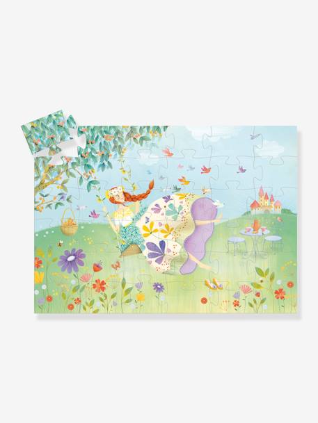 Puzzle La Princesse du printemps 36 pièces BLEU - vertbaudet enfant 