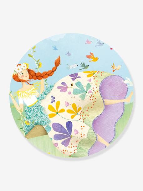 Puzzle La Princesse du printemps 36 pièces BLEU - vertbaudet enfant 