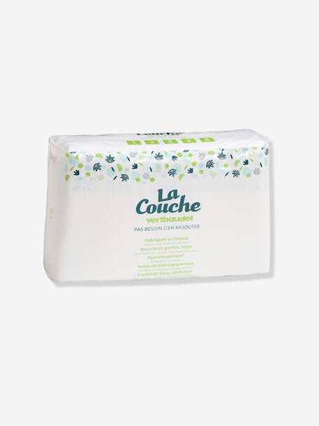 Box de 8 paquets de 27 couches T1 (de 2 à 5 kgs) blanc - vertbaudet enfant 