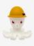 Bijtring Bonnie de octopus Baby to love LICHTBLAUW+LICHTROZE+SAFRAANGEEL - vertbaudet enfant 
