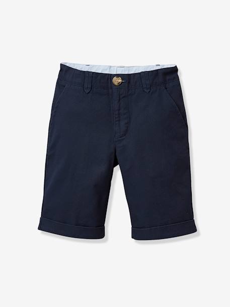 Bermuda classique garçon Marine+Sable - vertbaudet enfant 