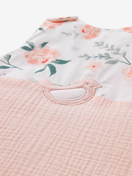 Gigoteuse bi-matière EAU DE ROSE rose - vertbaudet enfant 