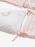Modulaire bedbumper/veranderbare boxrand EAU DE ROSE ecru / roze - vertbaudet enfant 