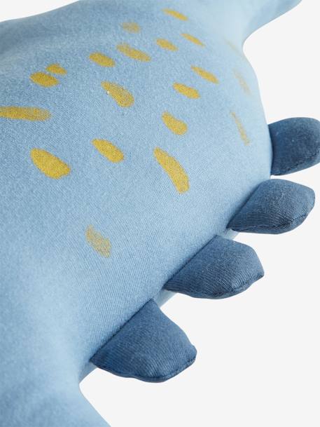 Lot 2 coussins PETIT DINO bleu / kaki - vertbaudet enfant 