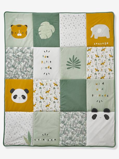 Tapis de sol patchwork HANOI vert - vertbaudet enfant 