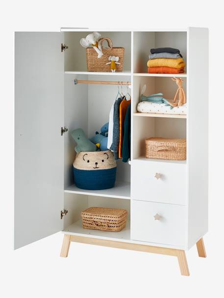 Armoire LIGNE GRANDE OURSE BLANC - vertbaudet enfant 