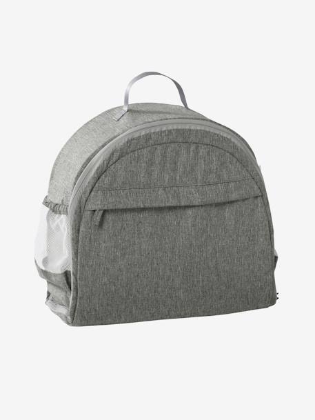 Couffin de voyage pliant gris chiné - vertbaudet enfant 