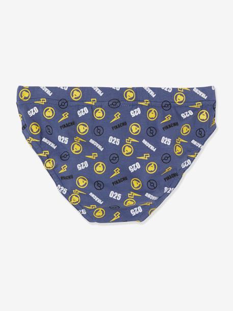 Lot de 3 slips garçon Pokemon gris - vertbaudet enfant 