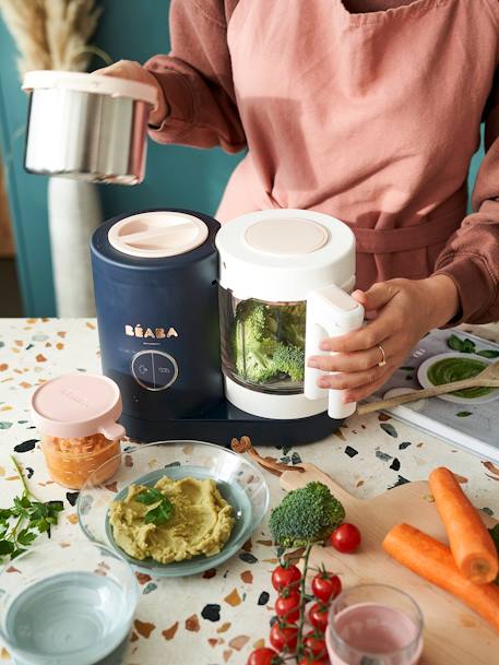 Robot 4 in 1 BEABA Babycook Neo beige+eucalyptus+Nachtblauw - vertbaudet enfant 