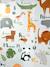 Cadre + affiche Abécédaire Jungle beige - vertbaudet enfant 