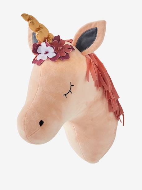 Trophée mural LICORNE rose - vertbaudet enfant 