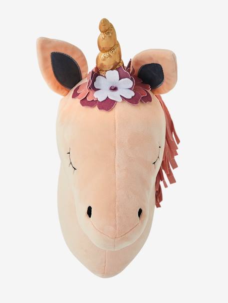 Trophée mural LICORNE rose - vertbaudet enfant 