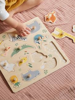 Speelgoed-Educatief speelgoed-Puzzle met jungle-knopen