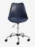 Chaise de bureau enfant à roulettes Bleu+bleu marine+rose - vertbaudet enfant 
