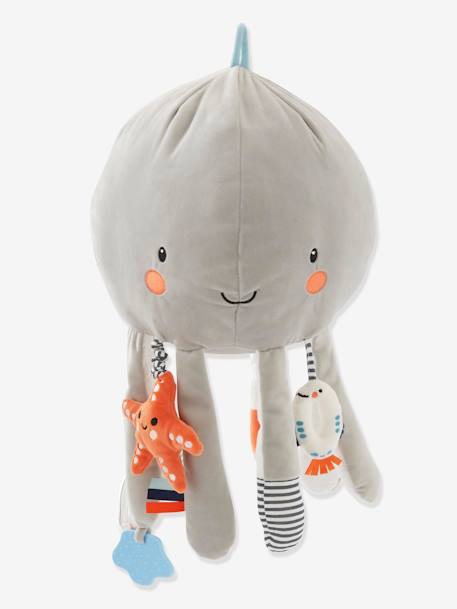 Grote octopusknuffel met accessoires grijs - vertbaudet enfant 