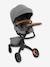 Poussette Xplory X GRIS MODERNE+NOIR INTENSE - vertbaudet enfant 