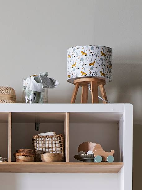 Lampe de chevet bois HANOÏ BLANC - vertbaudet enfant 