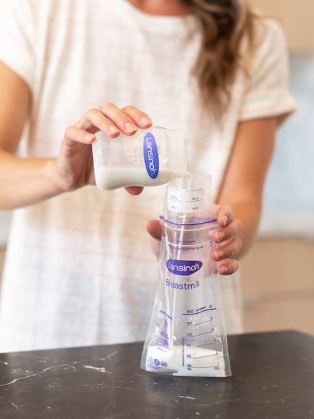 Sachets de conservation du lait maternel 50 pièces BLANC - vertbaudet enfant 