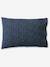 Parure housse de couette enfant et taie d'oreiller DREAM BIG kaki / étoiles marine - vertbaudet enfant 