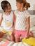 Lot de 2 pyjashorts fille cerise lot ivoire - vertbaudet enfant 