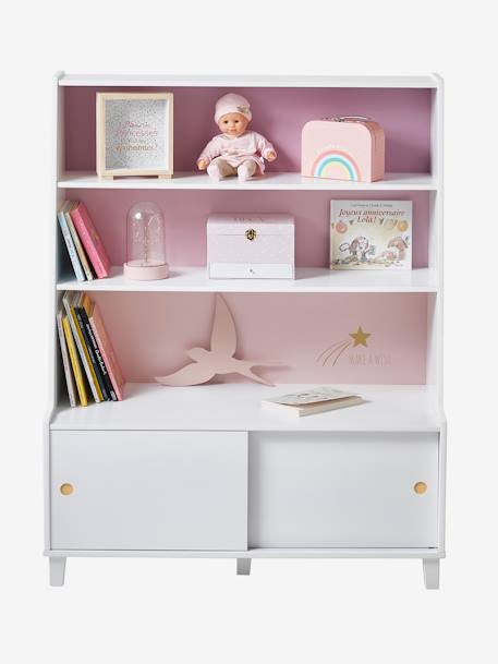 Bibliothèque MAKE A WISH blanc - vertbaudet enfant 