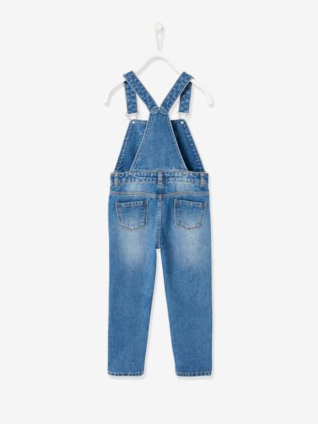 Salopetten in jeansstof voor meisjes STONE - vertbaudet enfant 