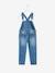Salopetten in jeansstof voor meisjes STONE - vertbaudet enfant 