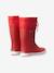 Bottes de pluie fourrées enfant Lolly Pop Giboulée marine blanc+noir blanc+rouge/blanc - vertbaudet enfant 
