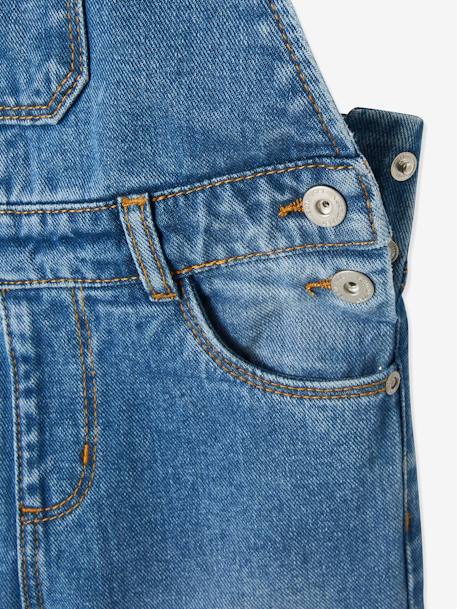 Salopetten in jeansstof voor meisjes STONE - vertbaudet enfant 