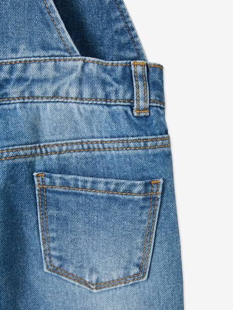 Salopetten in jeansstof voor meisjes STONE - vertbaudet enfant 