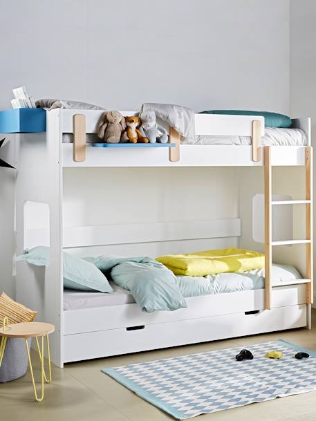 Kinderbedlade op wielen - COME Wit - vertbaudet enfant 