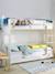 Lits superposés LIGNE EVEREST blanc/bois - vertbaudet enfant 