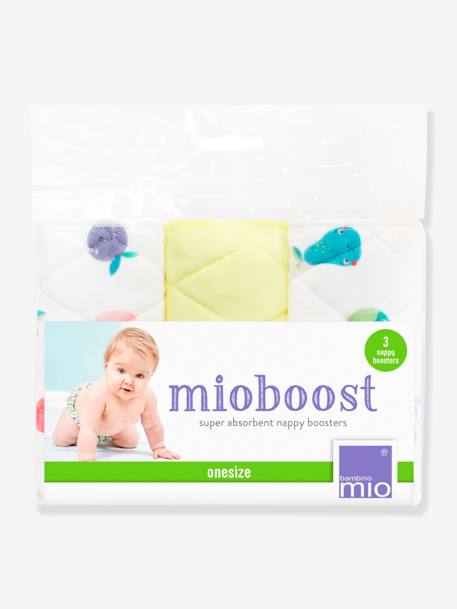 Mioboost, booster pour couches lavables (x3) BAMBINO MIO PANIER FRUITE - vertbaudet enfant 