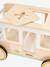 Porteur bus à doudous HANOÏ en bois FSC® BLANC MOYEN UNI AVEC DECOR - vertbaudet enfant 