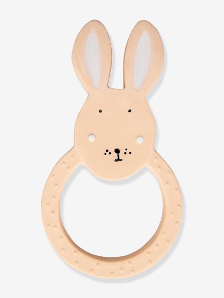Natural rubber round teether - TRIXIE Mrs Elephant+Mrs Rabbit - vertbaudet enfant 