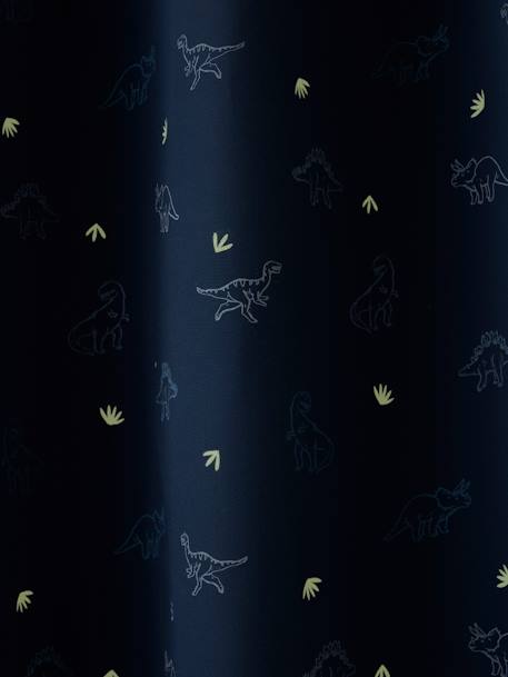 Rideau occultant phosphorescent Dino bleu - vertbaudet enfant 
