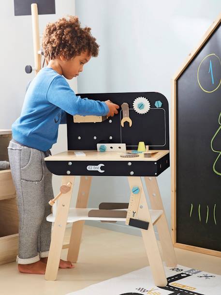 Etabli de bricolage en bois FSC® beige - vertbaudet enfant 