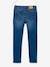 Jean slim MorphologiK fille tour de hanches LARGE avec usures BLEU FONCE DELAVE+denim black+DENIM GREY - vertbaudet enfant 