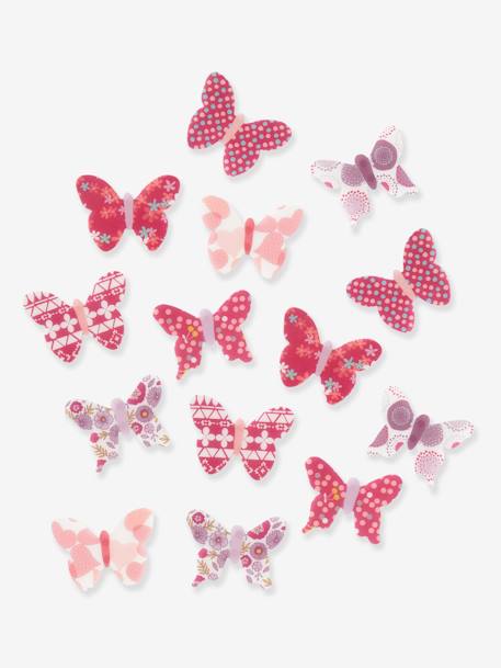 Set van 14 vlinders. VEELKLEURIG - vertbaudet enfant 