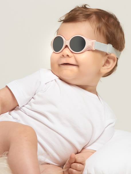 BEABA-zonnebril voor baby's van 0 tot 9 maanden oud blauw+roze+terracotta+zandbeige - vertbaudet enfant 