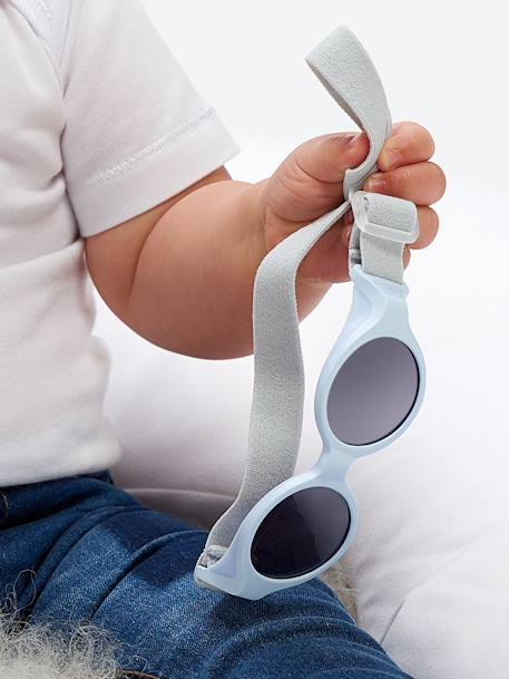 BEABA-zonnebril voor baby's van 0 tot 9 maanden oud blauw+geel+GRAPEFRUIT+groen+lila+roze+saliegroen+terracotta - vertbaudet enfant 