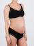 Slipje met lage taille Milk CACHE HEART BLUSH+ZWART - vertbaudet enfant 